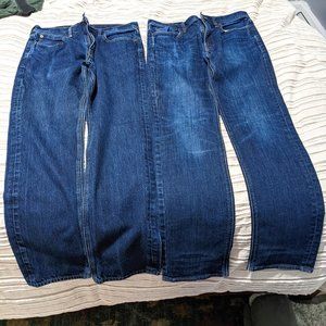 J.Crew Jeans - 2 Pairs of Mens 31/21 Jean Pants